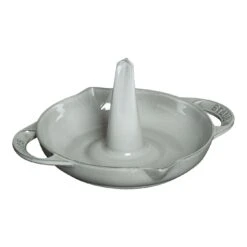 Staub Fuente Para Gratinar 24 Cm, Hierro Fundido, Gris Grafito