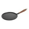 Staub Crepera Con Mango De Madera 28 Cm, Hierro Fundido, Negro 2 Staub Crepera Con Mango De Madera 28 Cm, Hierro Fundido, Negro -Staub Verkoop 40509 525 0 4