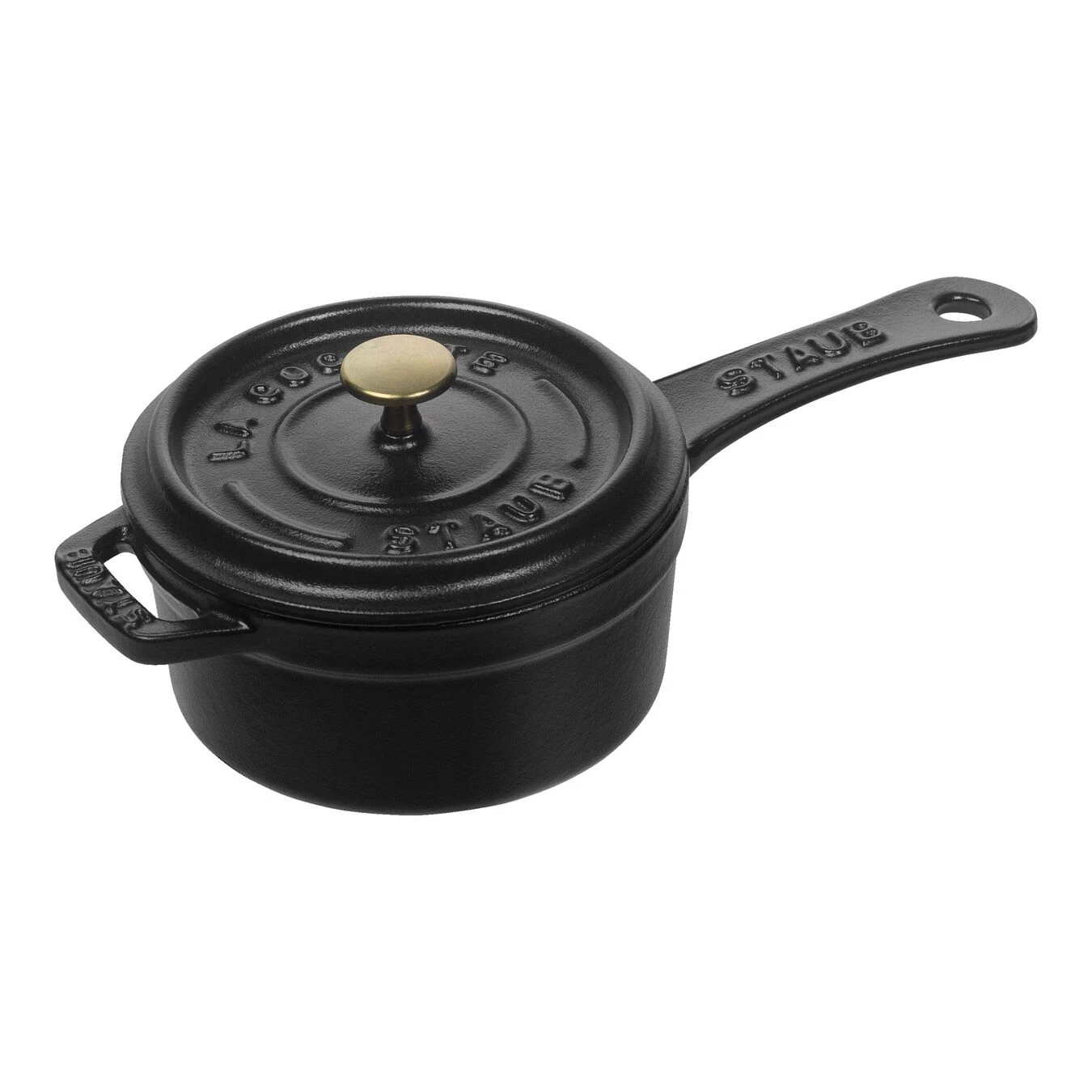 Staub Cazo 10 Cm, Hierro Fundido, Negro 3 Staub Cazo 10 Cm, Hierro Fundido, Negro