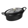Staub La Coquette 23 Cm, Ovalado, Negro 2 Staub La Coquette 23 Cm, Ovalado, Negro -Staub Verkoop 40509 707 0 1