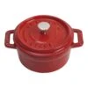 Staub Mini Cocotte 10 Cm, Redondo, Cereza, Hierro Fundido 2 Staub Mini Cocotte 10 Cm, Redondo, Cereza, Hierro Fundido -Staub Verkoop 40509 799 0 1