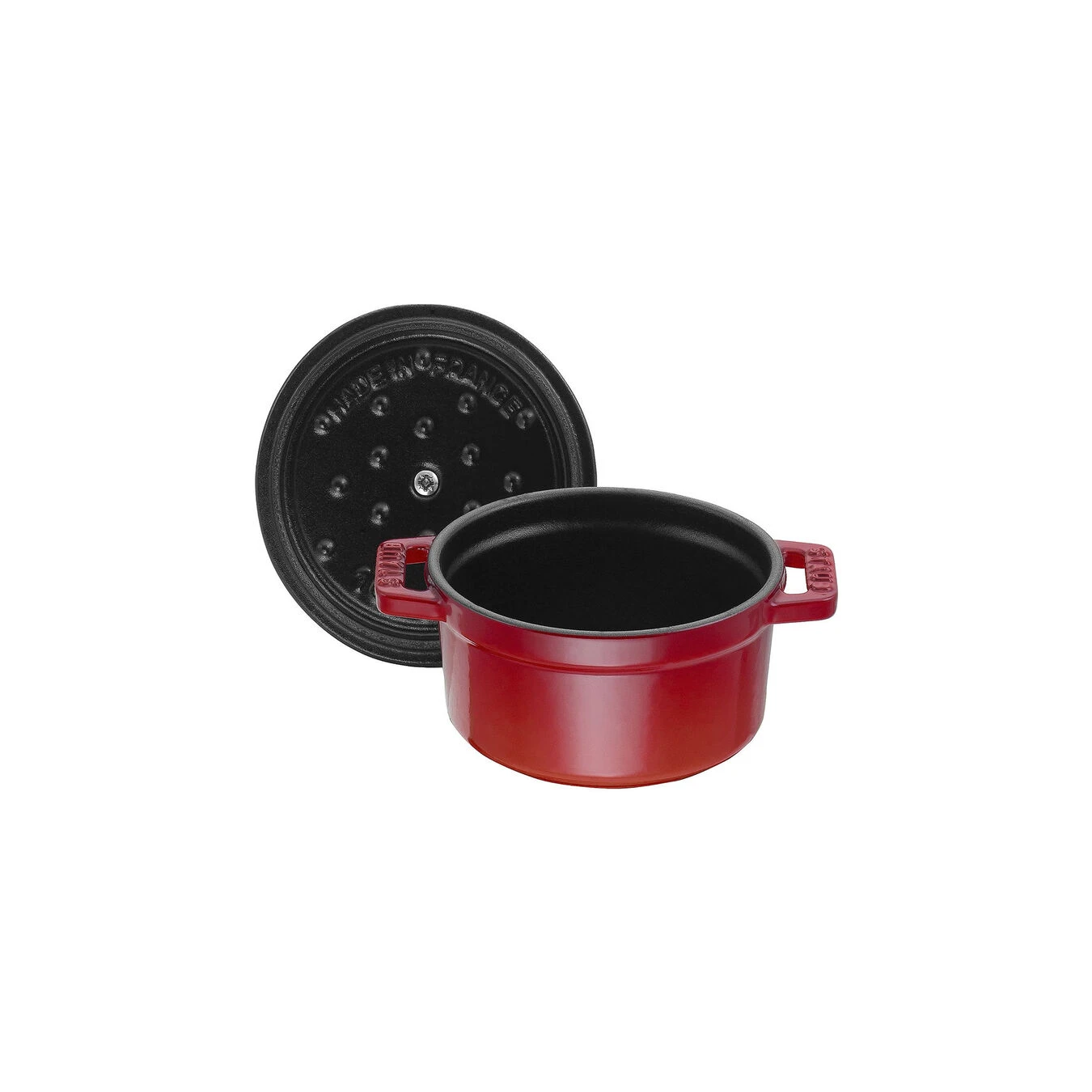 Staub Mini Cocotte 10 Cm, Redondo, Cereza, Hierro Fundido 7 Staub Mini Cocotte 10 Cm, Redondo, Cereza, Hierro Fundido - Imagen 5