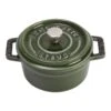 Staub Mini Cocotte 10 Cm, Redondo, Albahaca, Hierro Fundido 1 Staub Mini Cocotte 10 Cm, Redondo, Albahaca, Hierro Fundido -Staub Verkoop 40509 804 0 1
