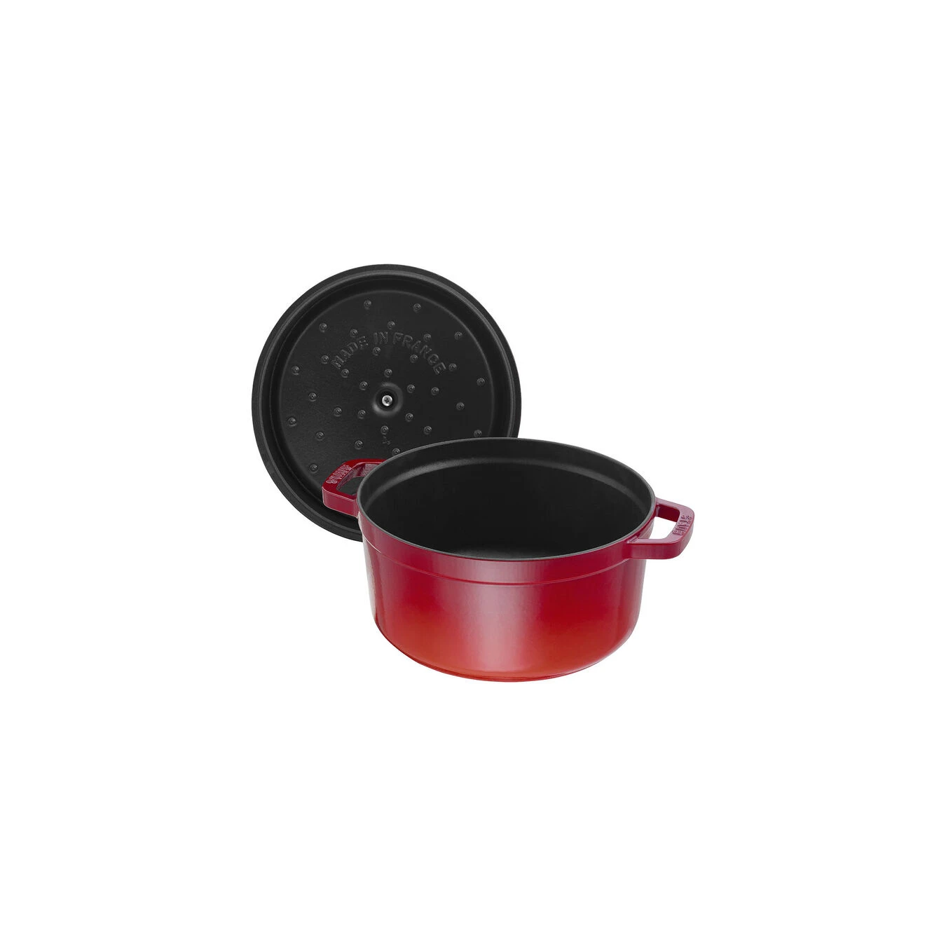 Staub Cocotte 30 Cm, Redondo, Cereza, Hierro Fundido 5 Staub Cocotte 30 Cm, Redondo, Cereza, Hierro Fundido - Imagen 3