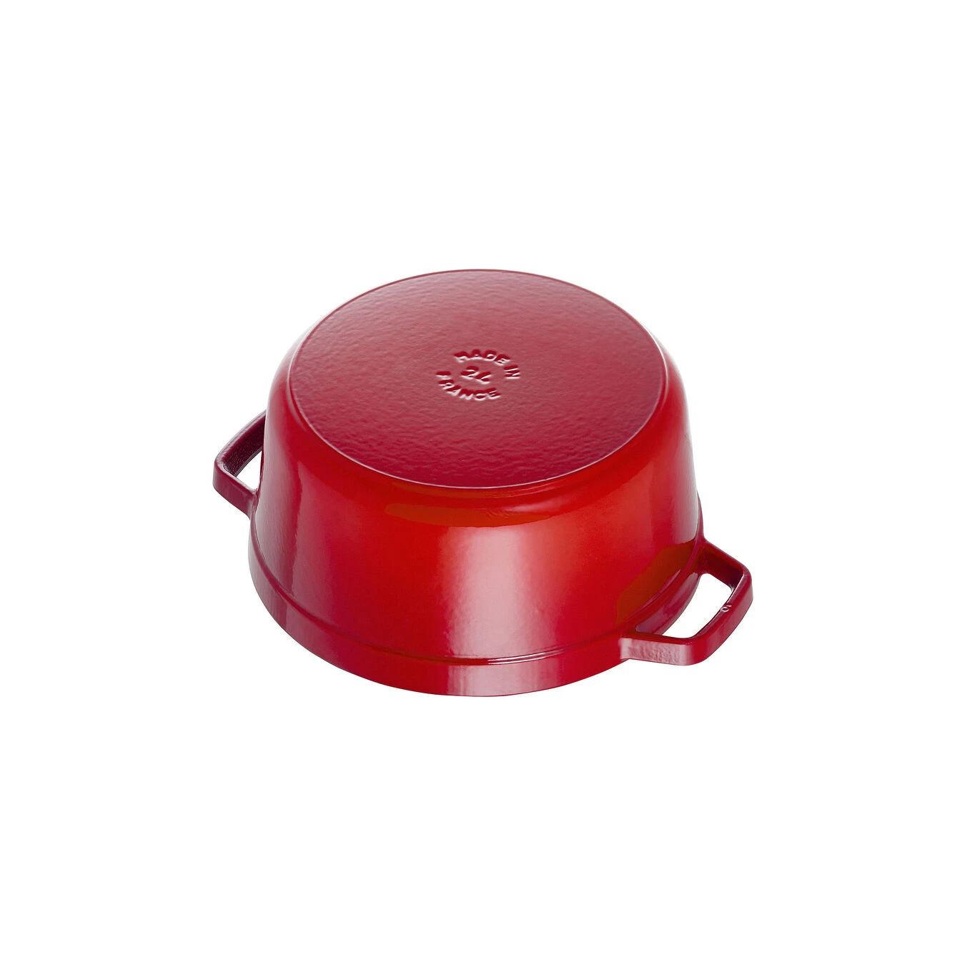 Staub Cocotte 30 Cm, Redondo, Cereza, Hierro Fundido 4 Staub Cocotte 30 Cm, Redondo, Cereza, Hierro Fundido - Imagen 2