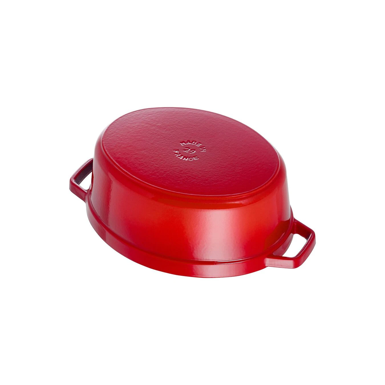 Staub Cocotte 29 Cm, Ovalado, Cereza, Hierro Fundido 4 Staub Cocotte 29 Cm, Ovalado, Cereza, Hierro Fundido - Imagen 2