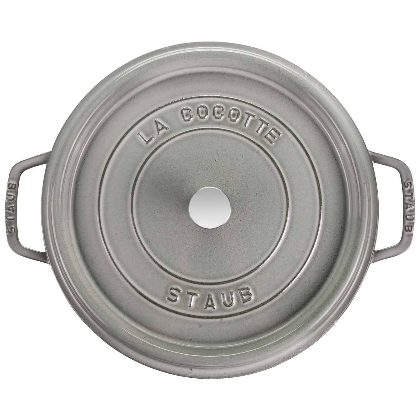Staub Cocotte 30 Cm, Redondo, Gris Grafito, Hierro Fundido 5 Staub Cocotte 30 Cm, Redondo, Gris Grafito, Hierro Fundido - Imagen 3