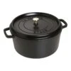 Staub Cocotte 30 Cm, Redondo, Negro, Hierro Fundido 2 Staub Cocotte 30 Cm, Redondo, Negro, Hierro Fundido -Staub Verkoop 40509 863 0 1