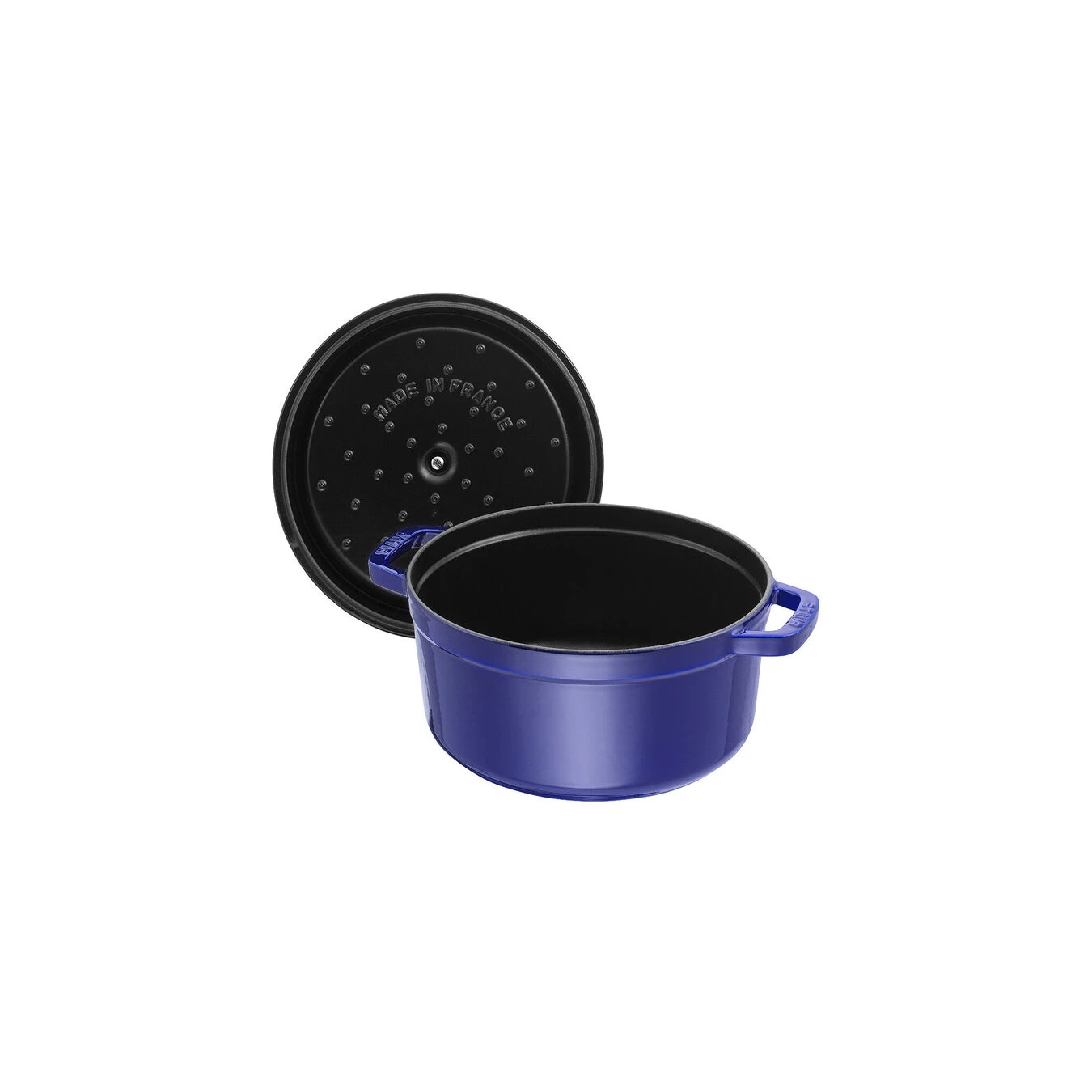 Staub Cocotte 22 Cm, Redondo, Azul Oscuro, Hierro Fundido 6 Staub Cocotte 22 Cm, Redondo, Azul Oscuro, Hierro Fundido - Imagen 4