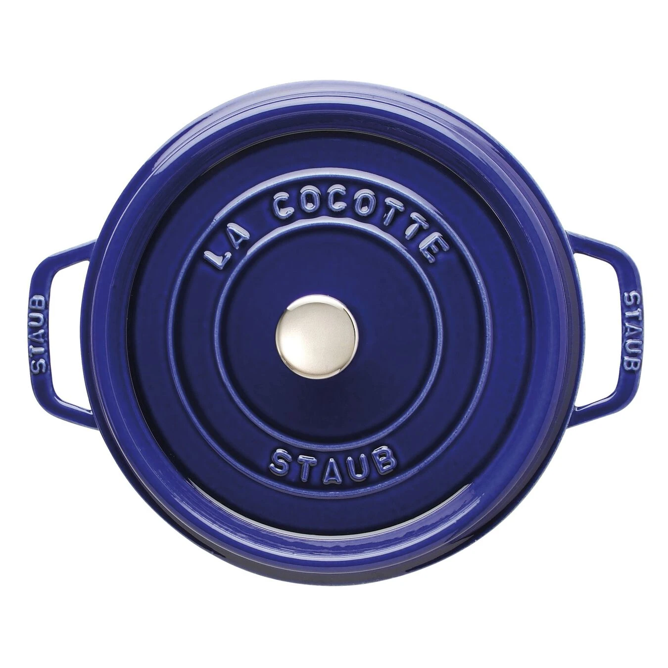 Staub Cocotte 28 Cm, Redondo, Azul Oscuro, Hierro Fundido 4 Staub Cocotte 28 Cm, Redondo, Azul Oscuro, Hierro Fundido - Imagen 2