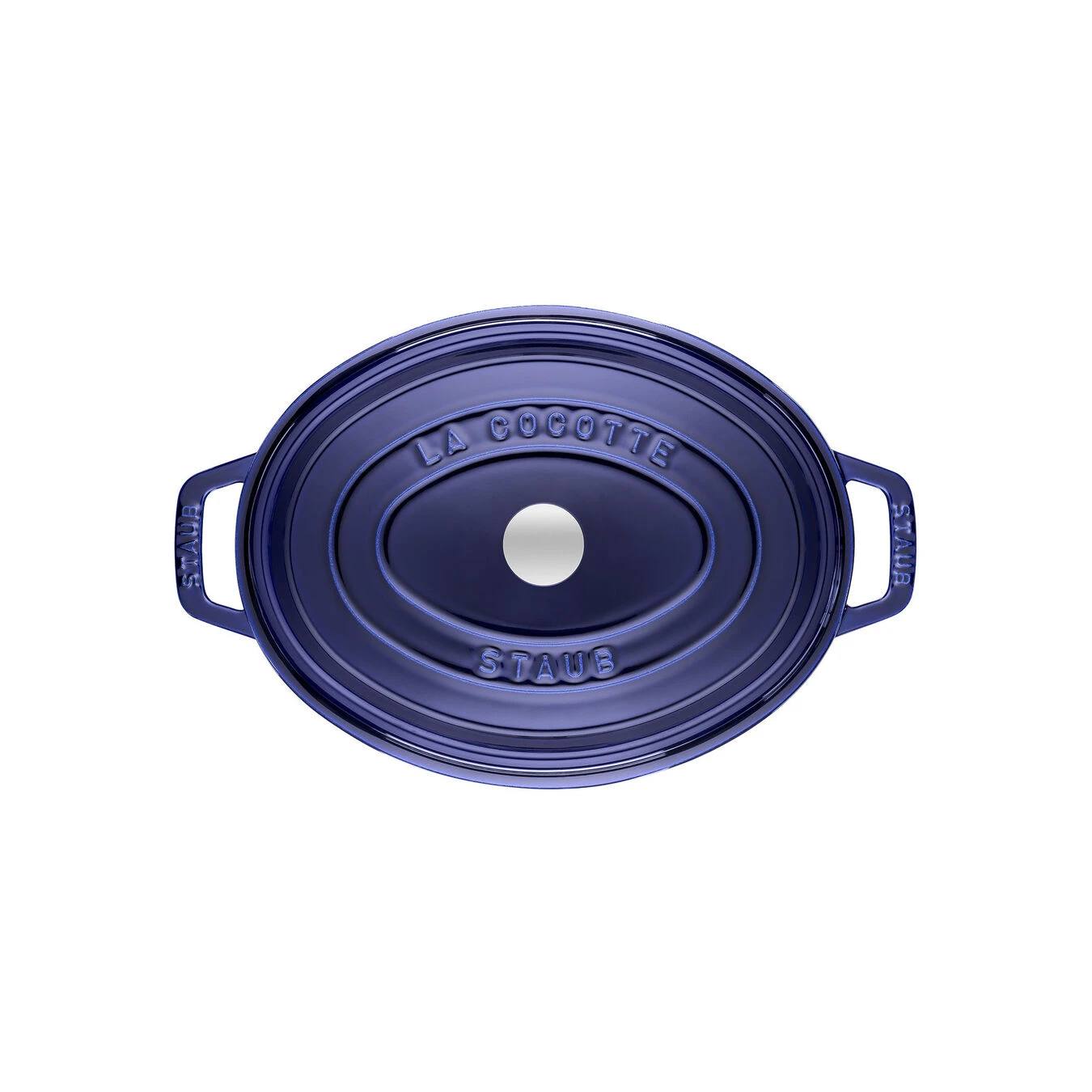 Staub Cocotte 33 Cm, Ovalado, Azul Oscuro, Hierro Fundido 4 Staub Cocotte 33 Cm, Ovalado, Azul Oscuro, Hierro Fundido - Imagen 2