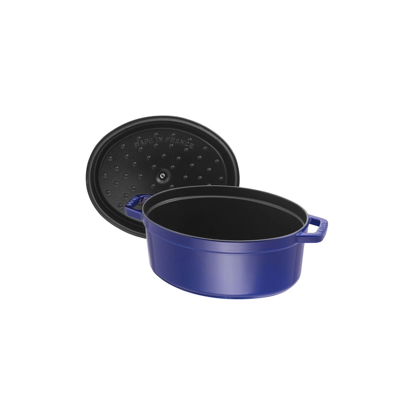 Staub Cocotte 31 Cm, Ovalado, Azul Oscuro, Hierro Fundido 5 Staub Cocotte 31 Cm, Ovalado, Azul Oscuro, Hierro Fundido - Imagen 3