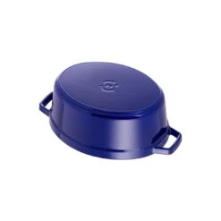 Staub Cocotte 29 Cm, Ovalado, Azul Oscuro, Hierro Fundido 11 Staub Cocotte 29 Cm, Ovalado, Azul Oscuro, Hierro Fundido -Staub Verkoop 40510 288 0 6