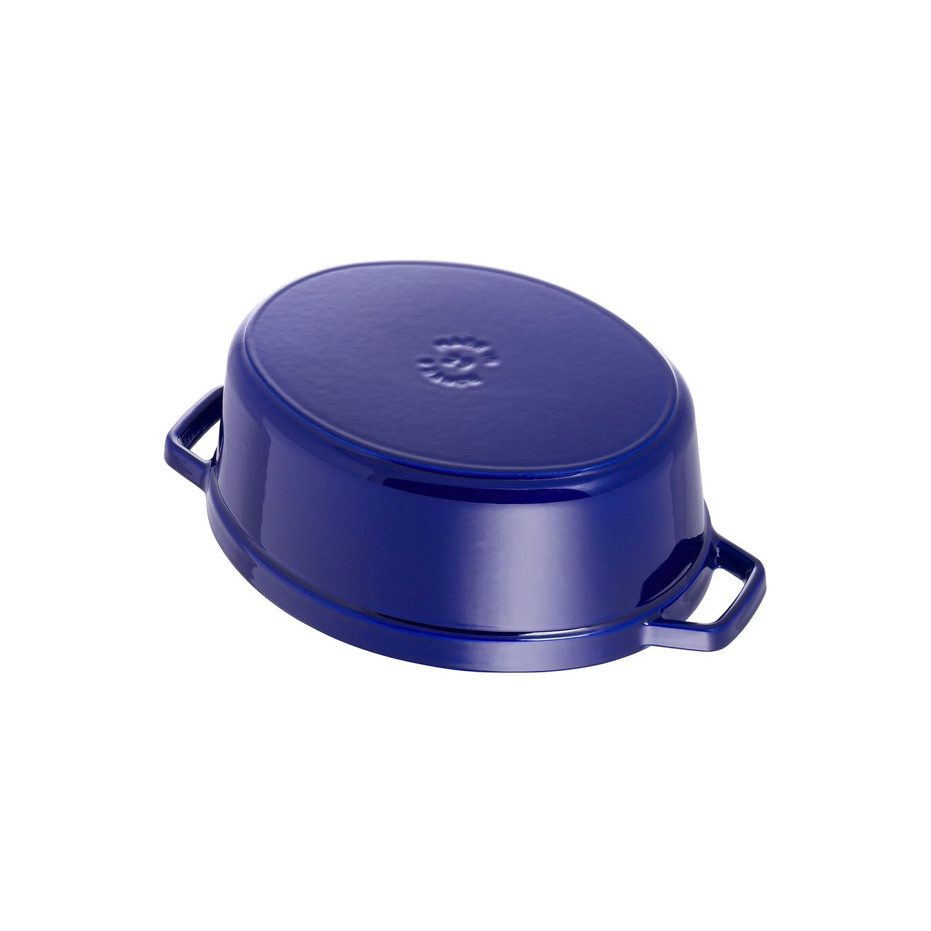 Staub Cocotte 29 Cm, Ovalado, Azul Oscuro, Hierro Fundido 6 Staub Cocotte 29 Cm, Ovalado, Azul Oscuro, Hierro Fundido - Imagen 4