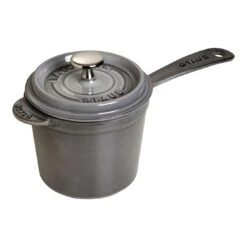 Staub Cazo 18 Cm, Hierro Fundido, Gris Grafito