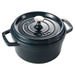 Staub Cocotte 20 Cm, Redondo, Verde Azulado-turquesa, Hierro Fundido -Staub Verkoop 40510 593 0 2
