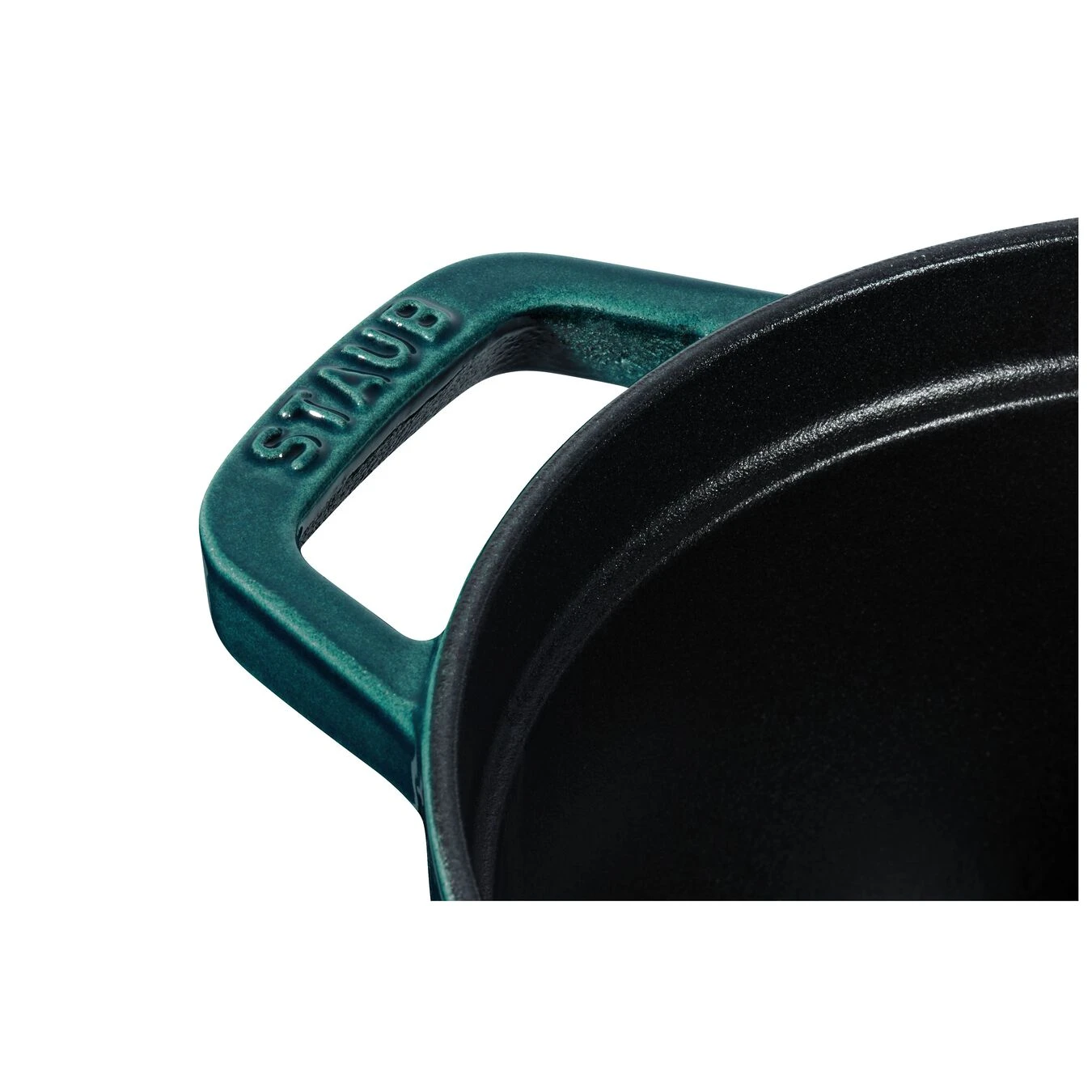 Staub Cocotte 31 Cm, Ovalado, Verde Azulado-turquesa, Hierro Fundido 6 Staub Cocotte 31 Cm, Ovalado, Verde Azulado-turquesa, Hierro Fundido - Imagen 4