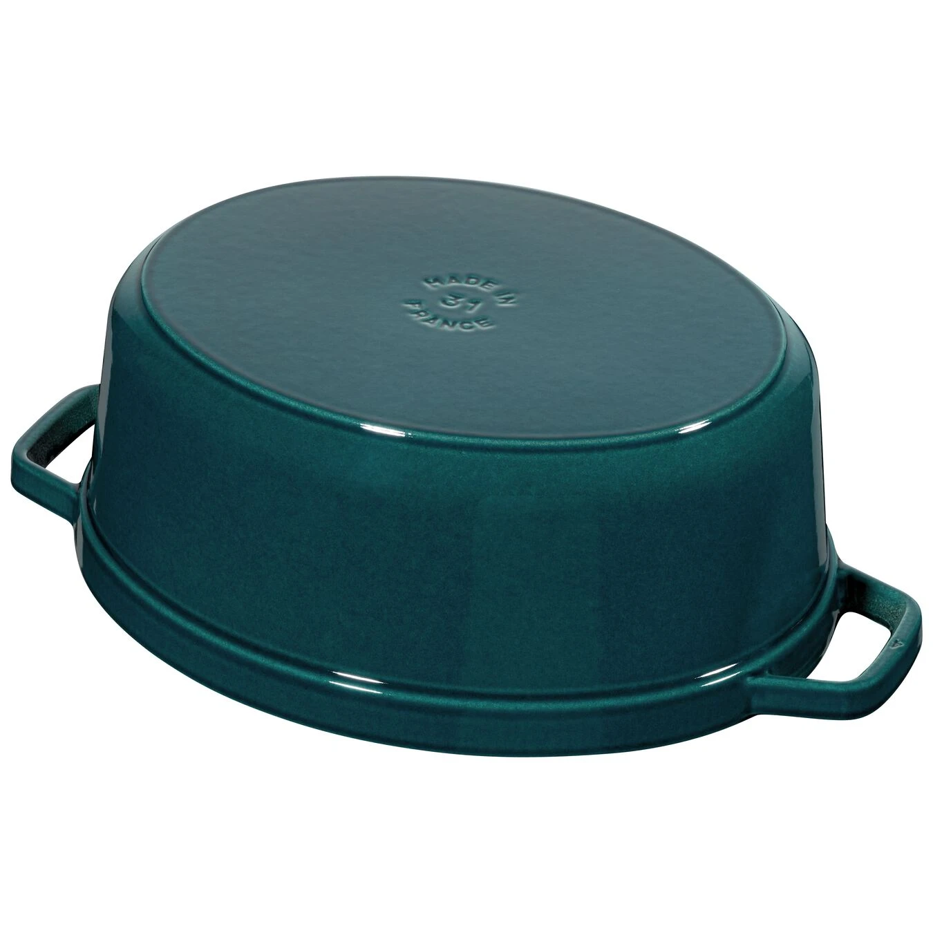 Staub Cocotte 31 Cm, Ovalado, Verde Azulado-turquesa, Hierro Fundido 7 Staub Cocotte 31 Cm, Ovalado, Verde Azulado-turquesa, Hierro Fundido - Imagen 5