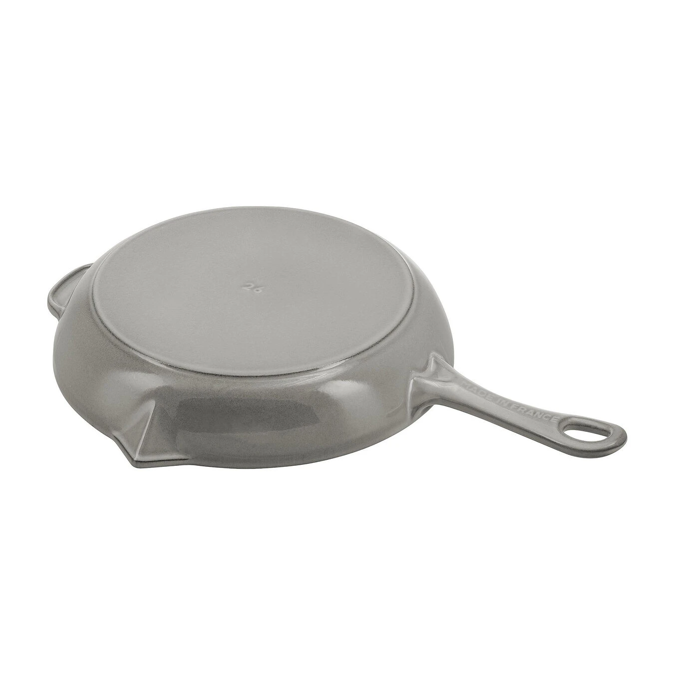 Staub Sartén Con Vertedor 26 Cm, Hierro Fundido, Gris Grafito 5 Staub Sartén Con Vertedor 26 Cm, Hierro Fundido, Gris Grafito - Imagen 3
