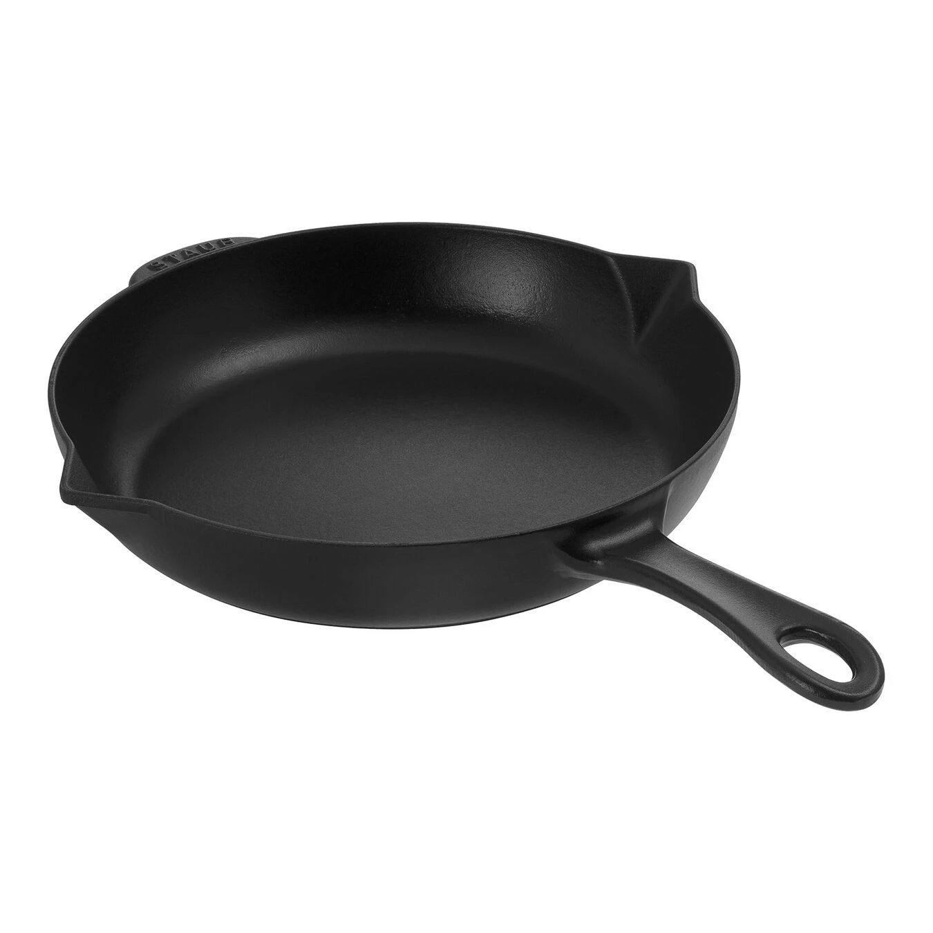 Staub Sartén Con Vertedor 26 Cm, Hierro Fundido, Negro 3 Staub Sartén Con Vertedor 26 Cm, Hierro Fundido, Negro