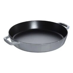Staub Paellera 34 Cm, Hierro Fundido, Gris Grafito