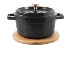 Staub Salvamanteles Magnético 16 Cm, Redondo, Haya, Marrón 9 Staub Salvamanteles Magnético 16 Cm, Redondo, Haya, Marrón -Staub Verkoop 40511 078 0 000000877