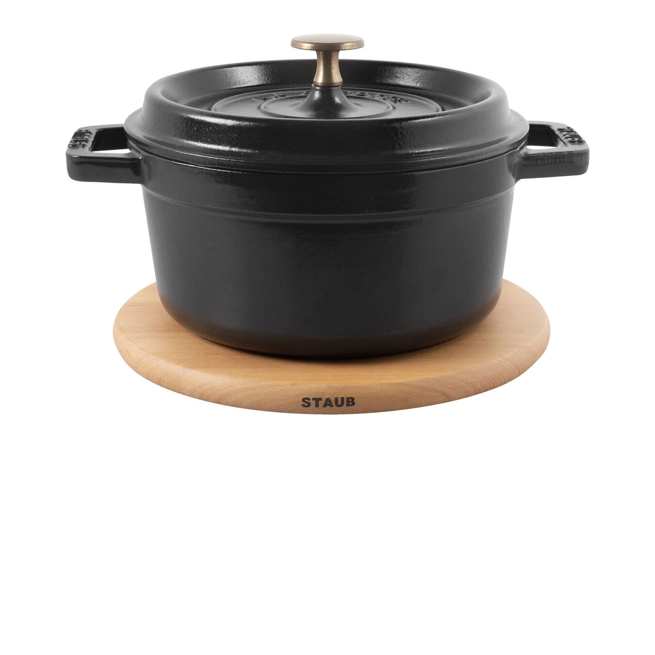 Staub Salvamanteles Magnético 16 Cm, Redondo, Haya, Marrón 5 Staub Salvamanteles Magnético 16 Cm, Redondo, Haya, Marrón - Imagen 3