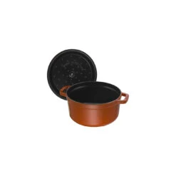 Staub Cocotte 26 Cm, Redondo, Canela, Hierro Fundido -Staub Verkoop 40511 295 0 5 1