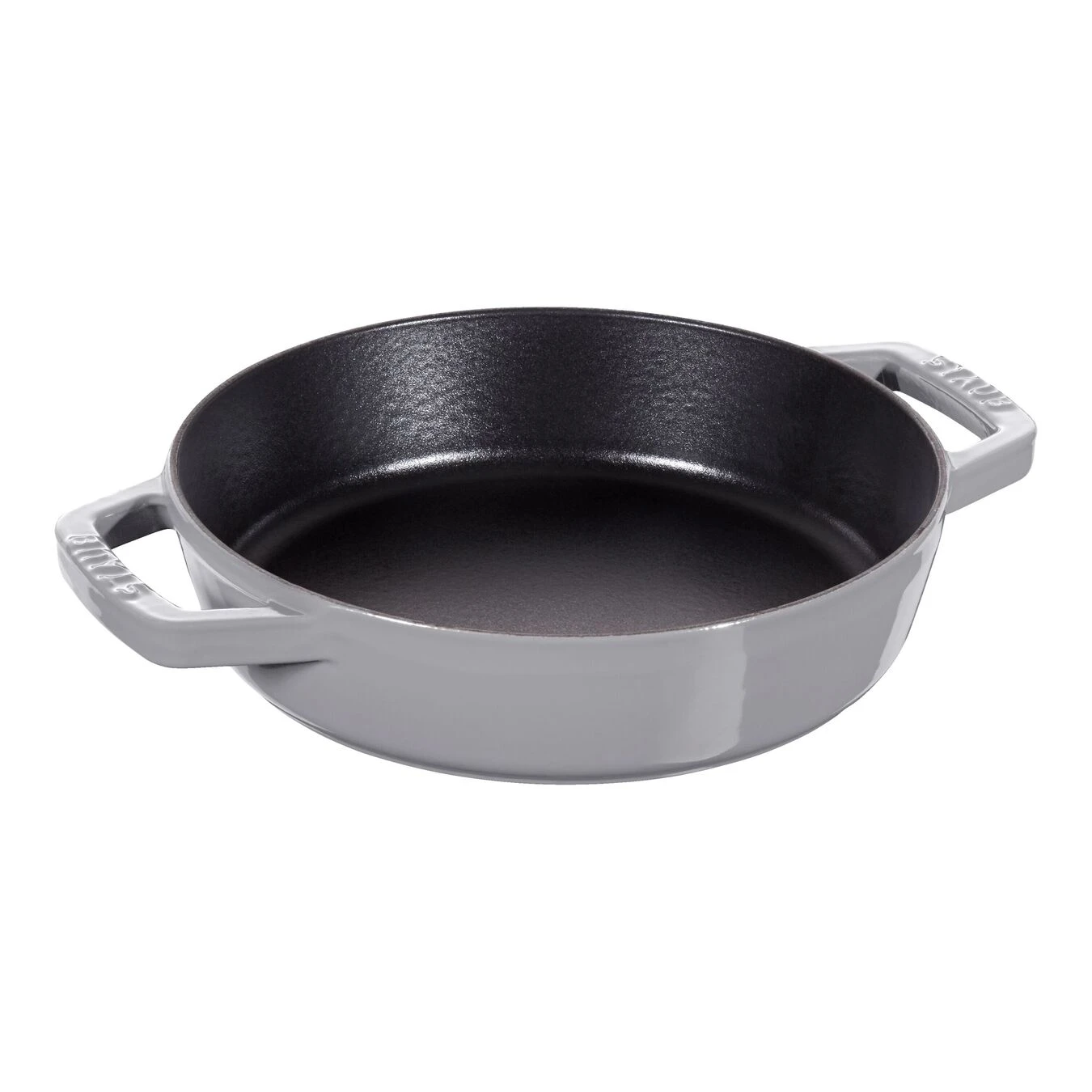 Staub Sartén Con 2 Asas 20 Cm, Hierro Fundido, Gris Grafito 3 Staub Sartén Con 2 Asas 20 Cm, Hierro Fundido, Gris Grafito