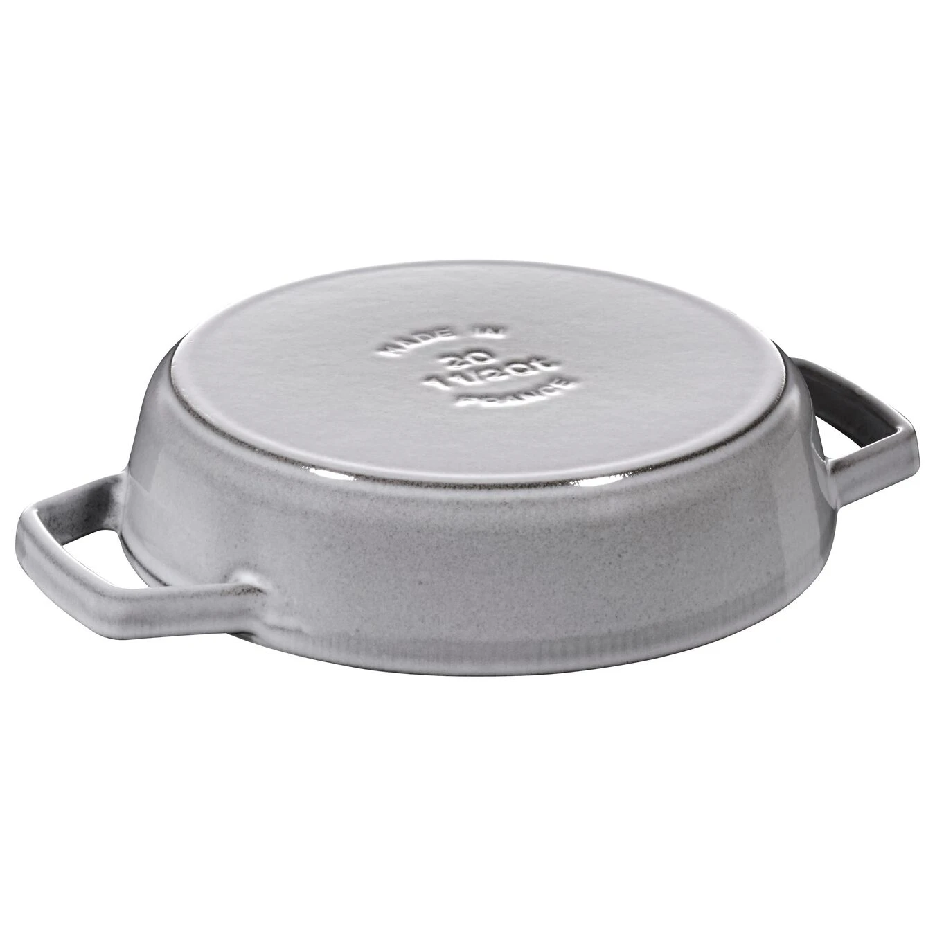 Staub Sartén Con 2 Asas 20 Cm, Hierro Fundido, Gris Grafito 4 Staub Sartén Con 2 Asas 20 Cm, Hierro Fundido, Gris Grafito - Imagen 2