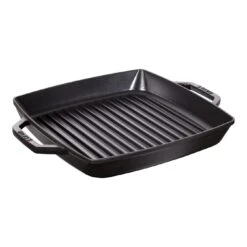 Staub Grill 28 X 28 Cm, Hierro Fundido, Negro