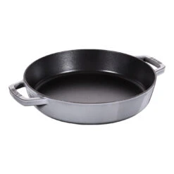 Staub Sartén 26 Cm, Hierro Fundido, Gris Grafito
