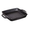 Staub Grill 23 X 23 Cm, Hierro Fundido, Negro 2 Staub Grill 23 X 23 Cm, Hierro Fundido, Negro -Staub Verkoop 40511 728 0 1