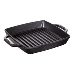 Staub Grill 23 X 23 Cm, Hierro Fundido, Negro