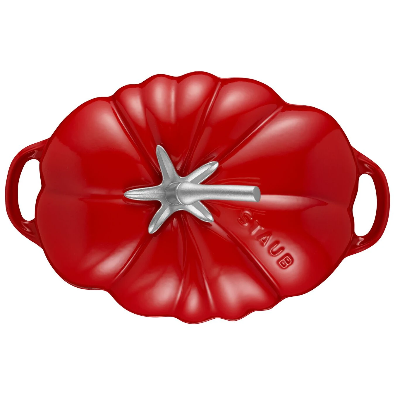 Staub Cocotte 25 Cm, Tomate, Cereza, Hierro Fundido 4 Staub Cocotte 25 Cm, Tomate, Cereza, Hierro Fundido - Imagen 2