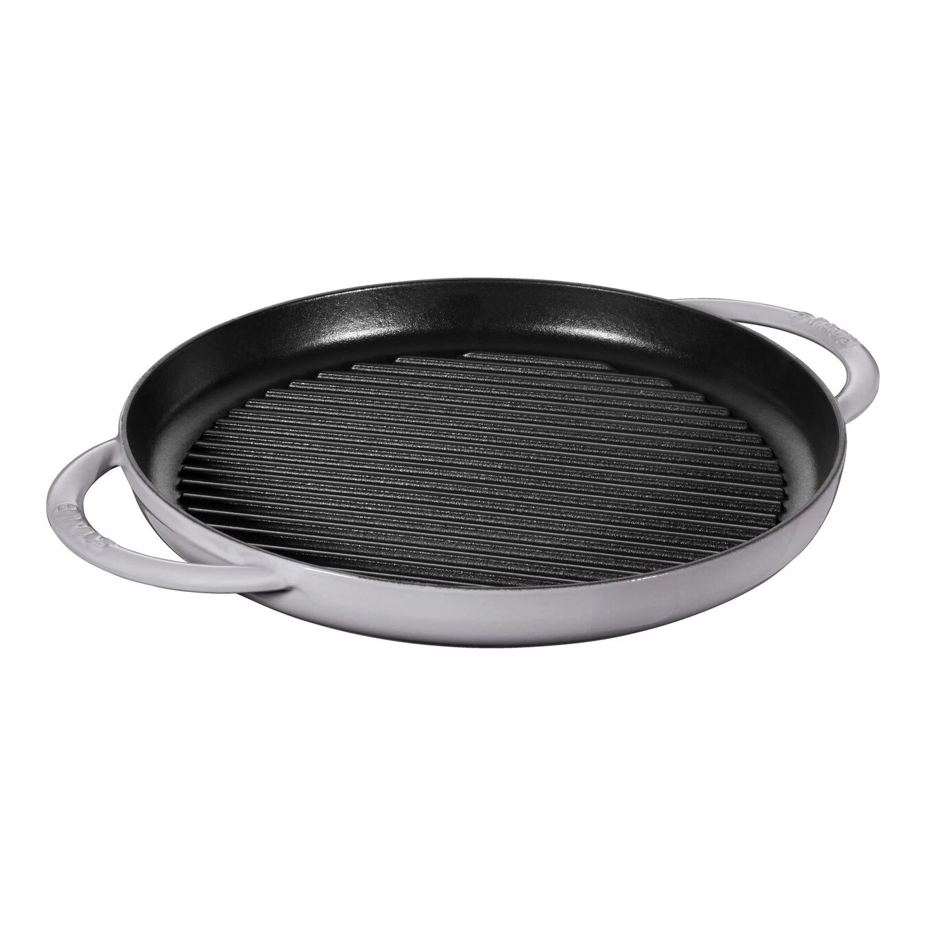 Staub Plancha 30 Cm, Redondo, Gris Grafito, Hierro Fundido 3 Staub Plancha 30 Cm, Redondo, Gris Grafito, Hierro Fundido