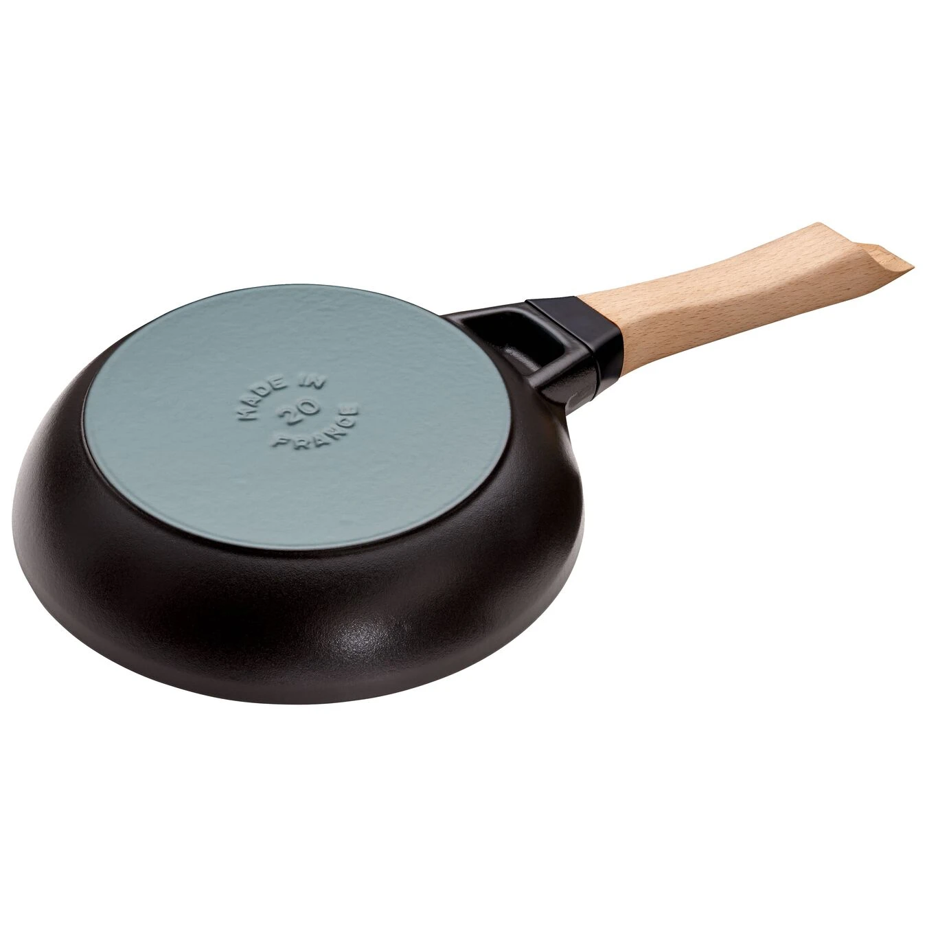 Staub Sartén Con Mango De Madera 20 Cm, Hierro Fundido, Negro 4 Staub Sartén Con Mango De Madera 20 Cm, Hierro Fundido, Negro - Imagen 2