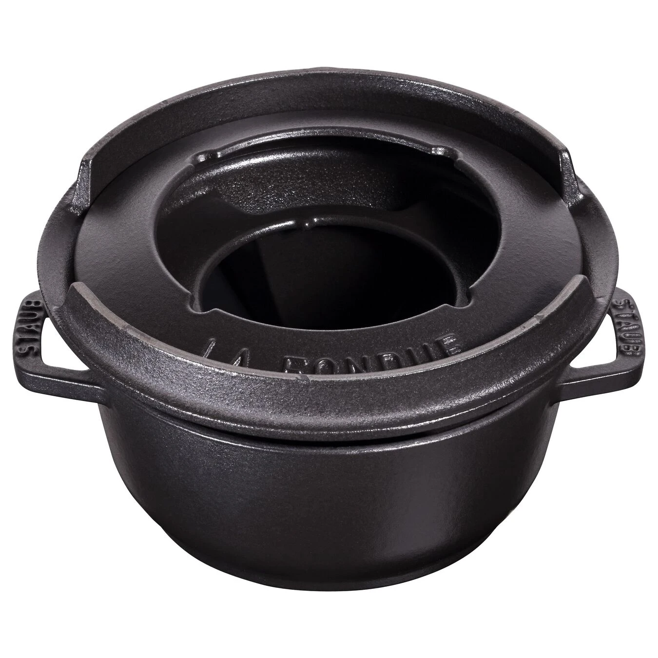 Staub Juego De Fondue 16 Cm, Negro 6 Staub Juego De Fondue 16 Cm, Negro - Imagen 4