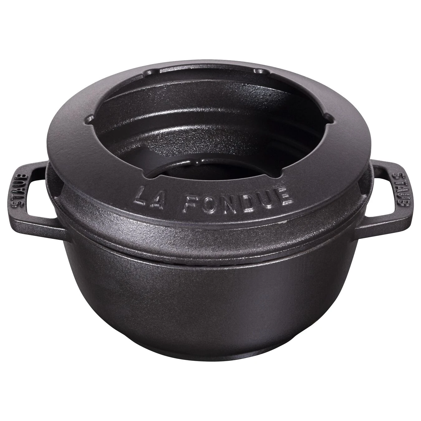 Staub Juego De Fondue 18 Cm, Negro 6 Staub Juego De Fondue 18 Cm, Negro - Imagen 4