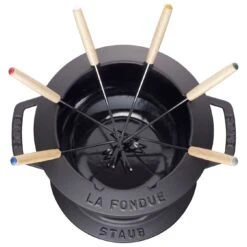 Staub Juego De Fondue 18 Cm, Negro 9 Staub Juego De Fondue 18 Cm, Negro -Staub Verkoop 40511 971 0 3
