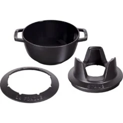 Staub Juego De Fondue 20 Cm, Negro 10 Staub Juego De Fondue 20 Cm, Negro -Staub Verkoop 40511 972 0 1