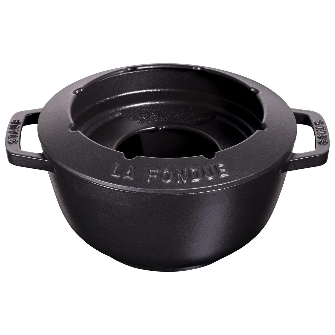Staub Juego De Fondue 20 Cm, Negro 4 Staub Juego De Fondue 20 Cm, Negro - Imagen 2