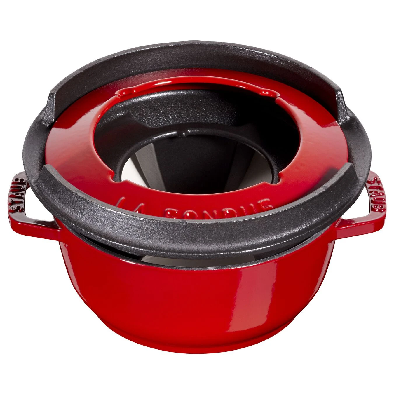 Staub Juego De Fondue 16 Cm, Cereza 7 Staub Juego De Fondue 16 Cm, Cereza - Imagen 5