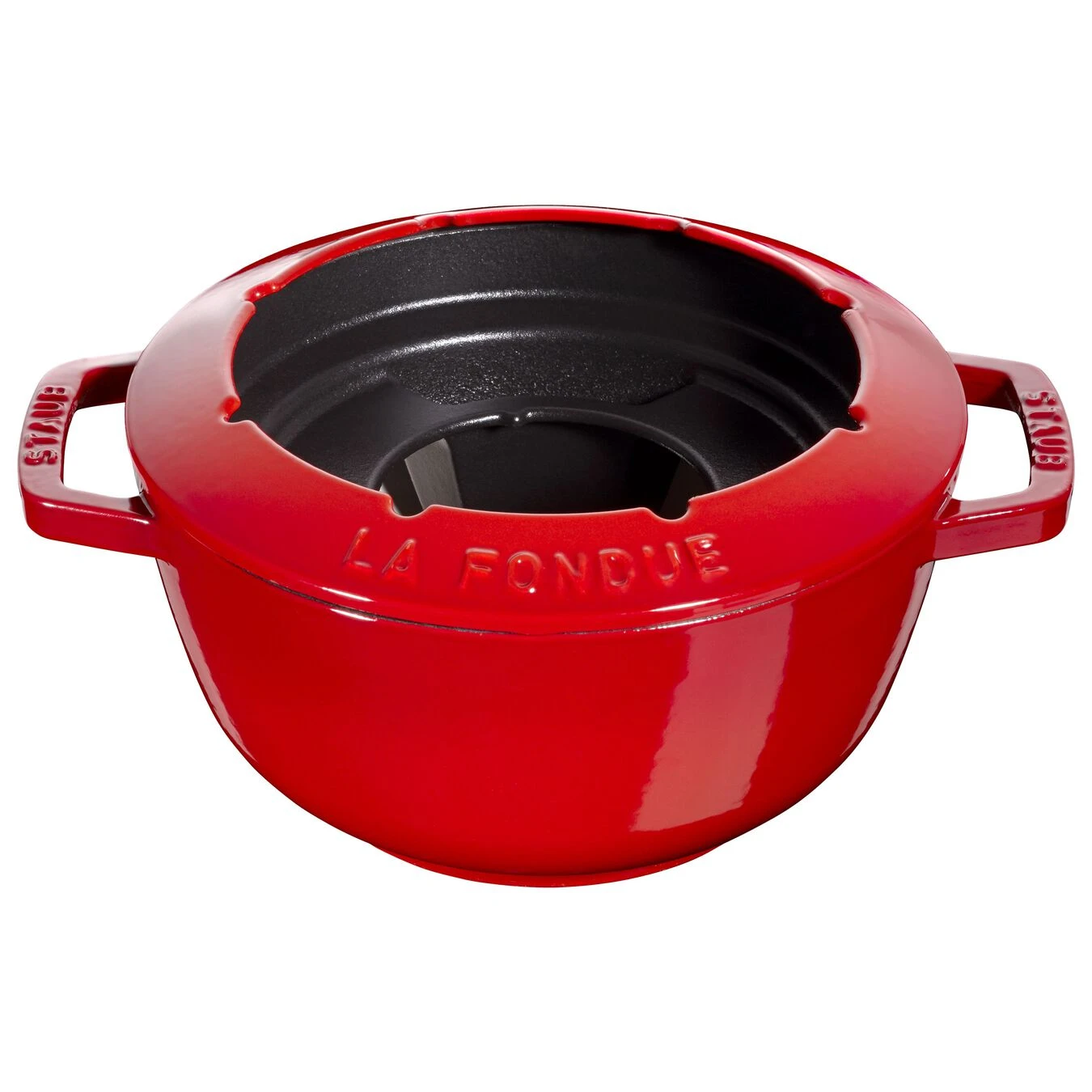 Staub Juego De Fondue 20 Cm, Cereza 5 Staub Juego De Fondue 20 Cm, Cereza - Imagen 3