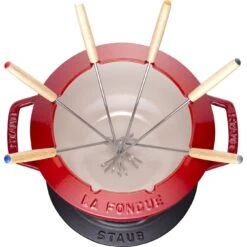 Staub Juego De Fondue 20 Cm, Cereza 11 Staub Juego De Fondue 20 Cm, Cereza -Staub Verkoop 40511 975 0 7