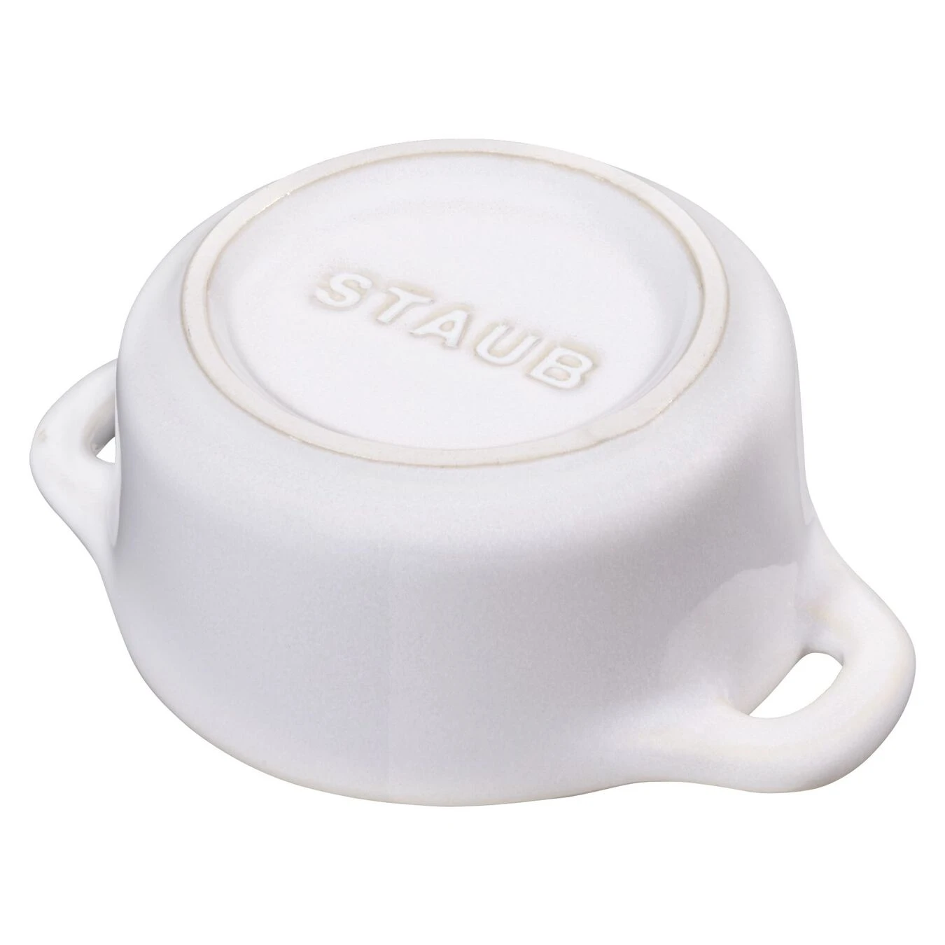 Staub Mini Cocotte 10 Cm, Redondo, Blanco Marfil, Cerámica 4 Staub Mini Cocotte 10 Cm, Redondo, Blanco Marfil, Cerámica - Imagen 2