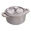 Staub Mini Cocotte 10 Cm, Redondo, Gris Antiguo, Cerámica 2 Staub Mini Cocotte 10 Cm, Redondo, Gris Antiguo, Cerámica -Staub Verkoop 40511 998 0 6