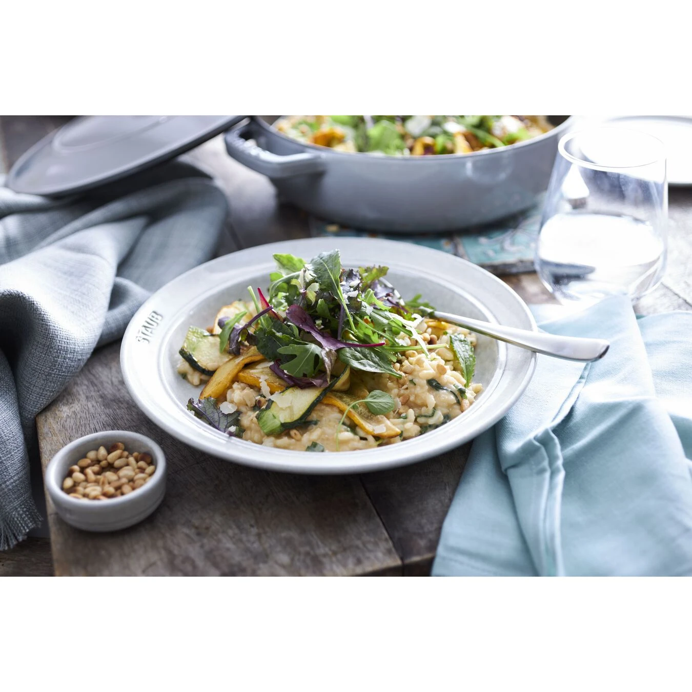 Staub Plato 24 Cm, Cerámica, Blanco Trufa 5 Staub Plato 24 Cm, Cerámica, Blanco Trufa - Imagen 3