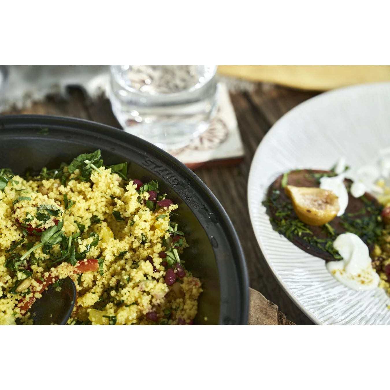 Staub Tajín 28 Cm, Hierro Fundido, Crema 6 Staub Tajín 28 Cm, Hierro Fundido, Crema - Imagen 4