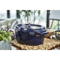 Staub Cocotte 33 Cm, Ovalado, Azul Oscuro, Hierro Fundido 13 Staub Cocotte 33 Cm, Ovalado, Azul Oscuro, Hierro Fundido -Staub Verkoop 424419735